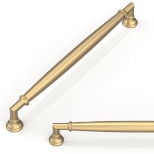 10 Pack Champagne Bronze Cabinet Pulls 7.5 Inch(192mm) Kitchen Cabinet Handles Cabinet Hardware for Drawer Pulls