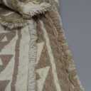 PADOOR-Waffle Bath Mat 24"x36"-Super Absorbent Bath Mats for Bathroom, Machine Washable Non Slip Bathroom Rug with Tassels, Soft Bathroom Mat for Laundry Room, Bedroom, Brown & Cream, 2'x 3'