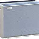 Mind Reader Vertical File Storage, Desktop Organizer, Hanging Files, Office, Metal Mesh, 12.25" L x 5.5" W x 10" H, White