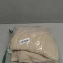 EMME Cotton Throw Blanket Large 50"x70" Gifts for Women 100% Muslin for Couch Breathable Gauze All Season Soft and Lightweight Pre-Washed (Light Tan)