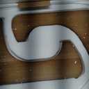 Modern Glass Coffee Table, 32.3″D×25.6″W×15.8″H-Abstract Unique Mid Century Triangle Center Table for Living Room, Minimalist Middle Tables for Home Office, Wooden Base