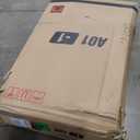 Vanity Desk with Mirror and Light, Large Drawer and Three Level Storage Dresser, 3 Lighting Modes Adjustable Brightness, Bedroom Dressing Table (White)