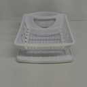 Sterilite 06218006 Sink Dish Rack Drainer, White