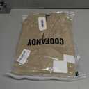 COOFANDY Mens Knitted Hoodie Sweater Long Sleeve Turtleneck Quarter Zip Pullover Sweaters with Pocket (M)