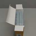 WIBIMEN Mini Ice Cube Trays, 0.55 Tiny Pebble Ice for Iced Coffee & Cocktails, Fast Chill, Easy Twist Release, Stackable with Lid & Storage Bin (2 Pack, Blue)