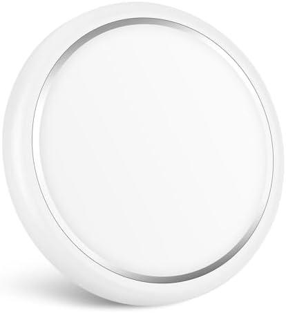 GZV RV Interior Lights, RV Puck Lighting, Dimmable LED Ceiling Light for Camper, Memory Function, DC 12V 4.75 Inch, Camper Lightings for Inside, LED Lights for Travel Trailer (3000K - Warm White), Set of 3