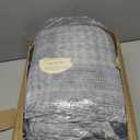 MaiRve Charcoal Grey Queen Comforter Set, Textured Design Grey Crinkle Bed in A Bag Queen Size, Queen Comforter Set with 7 Pieces with Comforter, Sheets, Pillowcases & Shams 90"x 90"