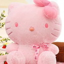 Pink Hello Kitty Doll Large Plushies Sakura Kt Cat Plush Toy Children's Gifts Grab Cute Sanrio Doll Birthday Gifts For Girls 10 Inch