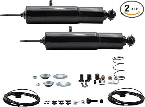 Gabriel 49228 HiJackers Rear Adjustable Air Shock Absorbers fits Buick LeSabre, Lucerne, Park Avenue, Riviera; Cadillac DTS, DeVille, Seville; Oldsmobile Aurora; Pontiac Bonneville (1 Pair)