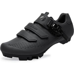 Mens Mountain Bike Cycling Shoes Women, MTB-Shoes Compatible Installation SPD Cleats, US 9
