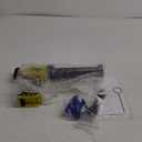 Cordless Caulking Gun for Dewalt 20V Battery, Electric Caulk Adhesive Gun with 450lm LED Light, 4 Adjustable Speeds, Drip-free Caulk Gun, 10oz/300ml Caulking Tool for Filling, Sealing(No Battery)