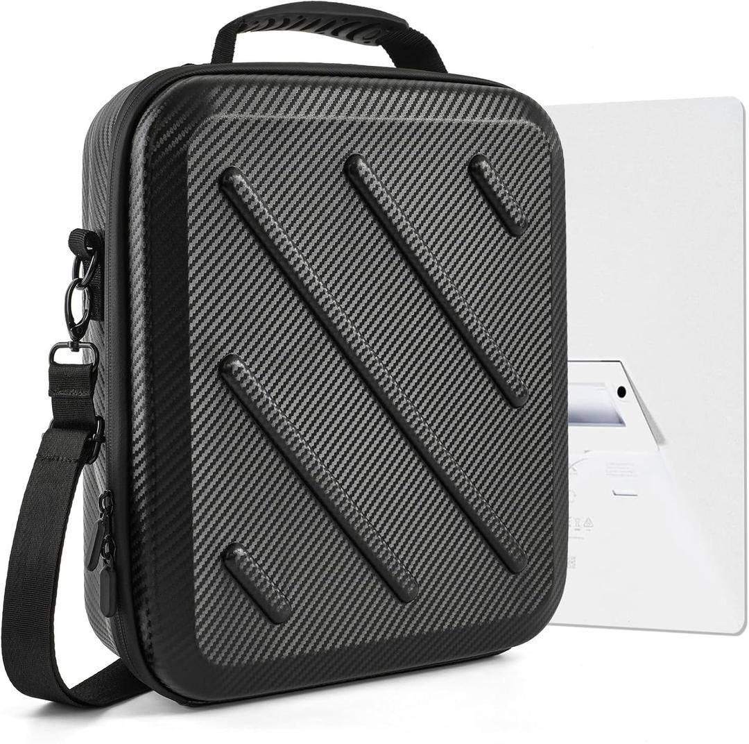 Starlink Mini for Case,Waterproof Shockproof Hard Travel Case for Starlink Mini with Dual Carry Options,Ideal for Outdoor,Camping,Car,RV and Boat Accessories, Black