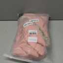 AOFITEE Dog Coat, Warm Dog Winter Coat, Reflective Turtleneck Large Dogs Jacket with Harness Built in, Turtleneck Pet Winter Jacket, Waterproof Pet Snow Jackets Fleece Vest, Lilac XL