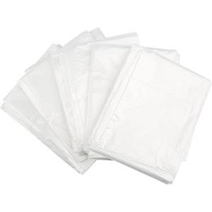 Plastic Table Cloth,Plastic Party Table Cover,Disposable Table Cloth,Disposable Square Table Cover,White,8 Pieces,70.8 Inch.