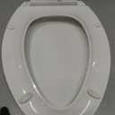 KOHLER Cachet ReadyLatch Elongated Slow Close Toilet Seat, White