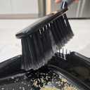 O-Cedar Strong Sweep Broom and Dustpan Set with Detail Brush | Indoor Outdoor Heavy Duty Stiff Bristle Broom | Step-On Dust Pan