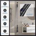 Electric Spin Scrubber,Power Spin Scrubber Brush for Bathroom with 10 Replacement Head