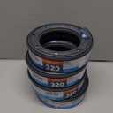 Diaper Genie Essentials Round Refill 4-Pack | Holds Up to 1440 Newborn Diapers | Features Unscented Continuous Film | Compatible with Diaper Genie Complete and Expressions Pails,8 Count