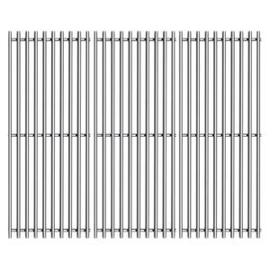 SES703(3-Pack) 18 13/16" Stainless Steel Cooking Grates Grid for Select Kitchen Aid 720-0787D, 730-0953, 720-0953A Brand Gas Grill