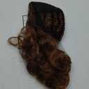 Long Wavy Brown Wigs for Men Synthetic Heat Resistant Cosplay Halloween Costume Wig, Light Brown