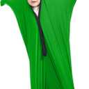 Body Sock Sensory Kids, Small Compression Sack 24 * 38 inch, Soft Fabric with Strong Stitching and Snap Closures (Vivid Green)