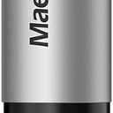 MaedHawk Aux to Bluetooth 5.0 Receiver Wireless Bluetooth Audio Adapter for Car Home Speaker 3.5mm Jack with Built-in Microphone for Hands Free Calls (Silver)