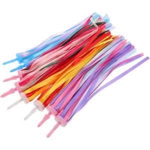 VICASKY 4 Pairs Colorful Bike Handlebar Streamers of Vibrant Tassels for Bicycles Scooters DIY Decorations Enhances Safety Visibility with Eye Catching Design