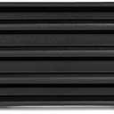 HECASA Front Bumper Cover Compatible with 2015-2017 Ford F150 W/O Block Heater & Grille Shutters Lower Grille Trim Panel License Plate Bracket Mount Replace For FO1044108, FL3Z-17E810-AA ABS Plastic