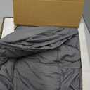 AN Cooling Weighted Blanket for Adults, 60" x 80" 15lbs Queen, Gra