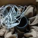 10ft Patio Umbrella, Table Market Umbrella Outdoor Patio with 104 LED Lights 8 Sturdy Ribs & Push Button Tilt and Crank for Deck, Pool, Garden, Backyard