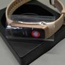 Fitness Tracker with Step Counter/Calories/Stopwatch, Activity Tracker, Health Tracker with Heart Rate Monitor, Sleep Tracker,1.10''AMOLED Touch Color Screen, Pedometer Watch for Women Men (Pink)