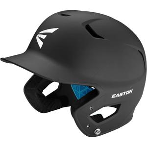 Easton Mens | Z5 2.0 Baseball Batting Helmet | Matte | Multiple Sizes & Colors (Senior (7 1/8" - 7 1/2"), Black)