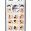 Panasonic Additional Cordless Phone Handset for use with KX-TGD86x Series Cordless Phone Systems - KX-TGDA86W (White)