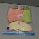 12 Pack Non Slip Kids Toddler Baby Socks with Grips for 1-7 Years Boys Girls Cotton Crew Socks Multi Colors (Pink/Blue/Green/Yellow/Orange/Purple)