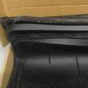 Pieviev Silicone Cat Litter Trapping Mat, 34''x22'' Large Cat Litter Mat, Easy to Clean & Soft on Kitty Paws, Waterproof Kitty Litter Pads for Indoor Cats, Black