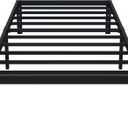 EMODA 14 Inch Twin XL Bed Frames No Box Spring Needed, Heavy Duty XL Twin Metal Platform Bed Frame, Noise Free, Easy Assembly, Black
