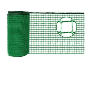 DOLEMODUO Plastic Mesh Fencing 6FT x 100FT, Garden Bird Netting & Deer Fence, Temporary Animal Barrier for Deer Pets Rabbits Chickens Wildlife, Green Protective Netting for Plants Fruit Vegetables