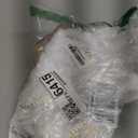 Christmas Tree Skirt 36 Inch, Holiday Part Decorations for Christmas Tree, Whit Plush Gold Sequin Snowflake Tree Shirt for Xmas