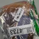 OYOANGLE Women's Tie Dye Ruched Strapless Tube Top Party Sleeveless Going Out Bandeau Crop Tops (Large, Multicolor)