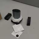 Waterless Essential Oil Diffuser for Home Car Office, Scent Diffuser with 4 Timer (1/3/6H & Off) & 3 Mist(L/M/H), Rechargeable Aromatherapy Diffuser, Portable Mini Air Aroma Diffuser, Silver Grey