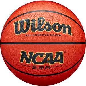 WILSON NCAA Era Basketballs - Size 5, Size 6 and Size 7 (Brown)