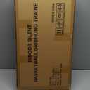 Portable Basketball Training Aid Basketball Training Equipment Indoor or Outdoor Silent Mat Basketball Training Rebounder Ball Returns & Guard Nets for Baseball