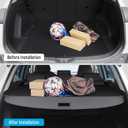 Cargo Cover Compatible with Honda CRV 2026 2025 2024 2023 Hybrid (Include HEV) Accessories Canvas Texture Retractable Trunk Cover Security Shield Luggage Privacy (Canvas)