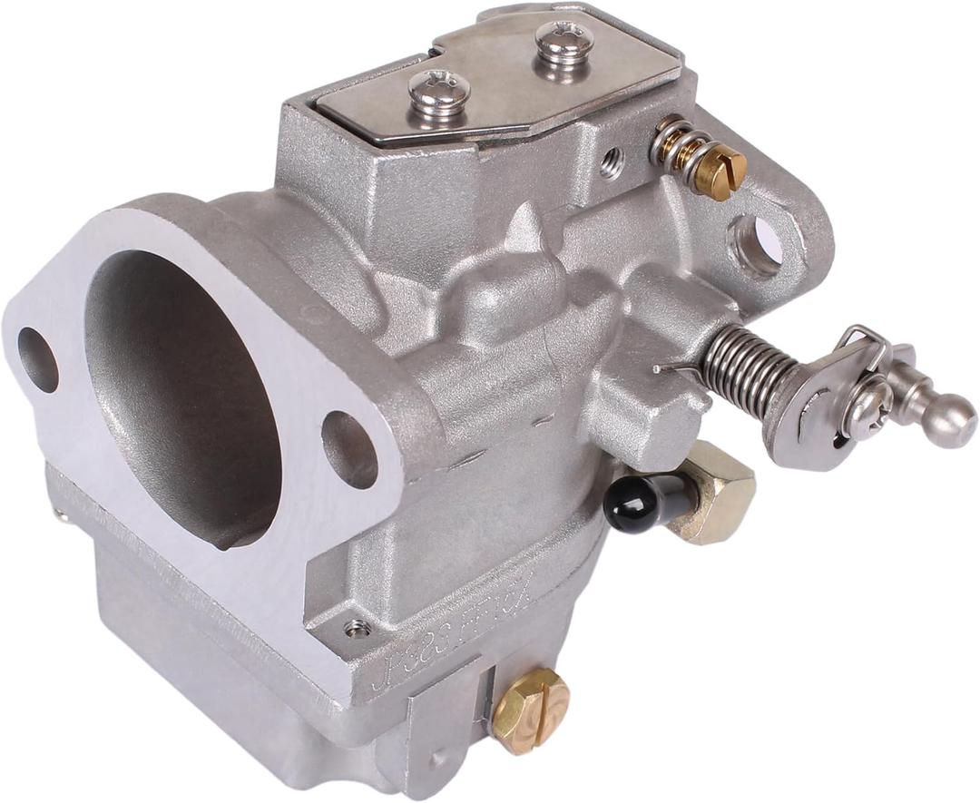 Boat Engine 3301-821854T6 3301-821854T21 Bottom Carb Carburetor Assembly for Mercury Quicksilver Mariner Ouboard Motor 40HP 45HP 55HP 60HP 2-Stroke 3-Cylinder