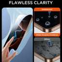 DIMONCOAT 4-Pack TOP 9H+ Glass for iPhone 16 Pro Screen Protector 6.3"[Auto Alignment Kit] [10X Military Protection] UNBREAK Tempered Glass Flim for iPhone 16 Pro 6.3 inch Case-Friendly (HD Clear)