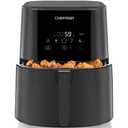 Chefman TurboFry Touch Air Fryer, The Most Compact And Healthy Way To Cook Oil-Free, One-Touch Digital Controls And Shake Reminder For The Perfect Crispy And Low-Calorie Finish, 2 Quart