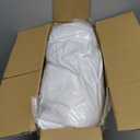 SNUG&COZY Luxury Goose Down Feather Pillow Inserts - 22x22IN, Double Layered Down-Proof Design, Ultra-Soft Cover, High Fill Weight, Pack of 2, White