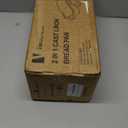 11x5 Inch Cast Iron Loaf Pan with Lid, Large Dutch Oven Bread Loaf Pan for Sourdough, Homemade Bread Baking, Even Heat Distribution, 5.8Qt