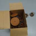 VIUME 24 Pcs Chair Leg Floor Protectors for Hardwood Floors Silicone Covers to Protect Wood Tile Floors Felt Pads Furniture Leg Caps Anti-Scratch Reduce Noise (Fit:1.3"-2")