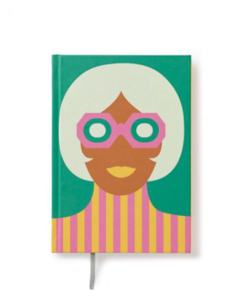 Olimpia Zagnoli Green Small Blank Notebook